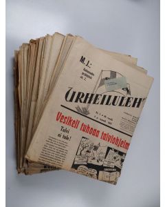 käytetty teos Suomen urheilulehti 1937 No 1-16, 57-65, 85-102
