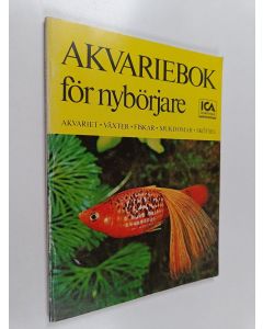 Kirjailijan J. V. Rasmussen käytetty kirja Akvariebok för nybörjare