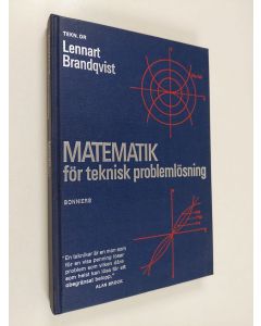Kirjailijan Lennart Brandqvist käytetty kirja Matematik för teknisk problemlösning