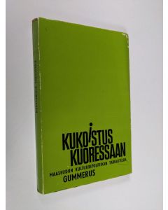 Tekijän Arvo Ahlroos  käytetty kirja Kukoistus kuoressaan : maaseudun kulttuuripolitiikan tarkastelua