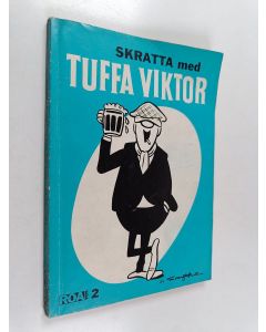 Kirjailijan Reginald Smythe käytetty kirja Skratta med Tuffa Viktor