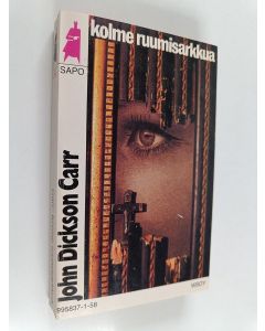 Kirjailijan John Dickson Carr käytetty kirja Kolme ruumisarkkua