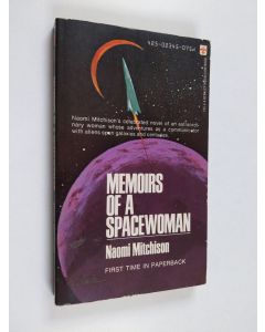 Kirjailijan Naomi Mitchison käytetty kirja Memoirs of a spacewoman