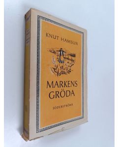 Kirjailijan Knut Hamsun käytetty kirja Markens gröda