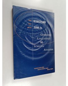 käytetty kirja Interdisciplinary Journal for Germanic Linguistics and Semiotic Analysis - vol. 2 nr. 1/1997