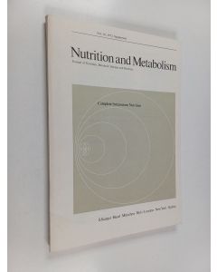 käytetty kirja Nutrition and metabolism vol. 14 : supplement