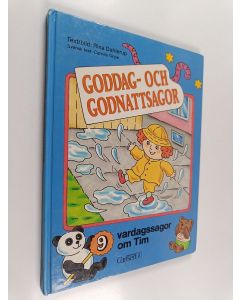 Kirjailijan Rina Dahlerup käytetty kirja Goddag- och godnattsagor - 9 vardagssagor om Tim