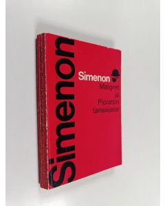 Kirjailijan Georges Simenon käytetty kirja Maigret ja Picrattin tanssijatar