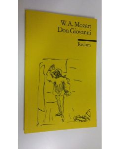 Kirjailijan W. A. Mozart käytetty kirja Don Giovanni