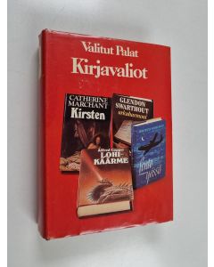 Kirjailijan Arthur Hailey & Alfred Coppel ym. käytetty kirja Kirjavaliot : Hailey, Arthur & Castle, John : Lento yössä ; Marchant, Catherine : Kirsten ; Coppel, Alfred : Lohikäärme ; Swarthout, Glendon : Urkuharmoni