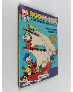 Kirjailijan Walt Disney käytetty kirja Roope-setä 8/1987