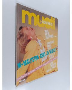 käytetty kirja muoti + kauneus 3/1985