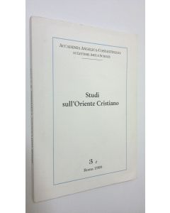 Kirjailijan Gaetano Passarelli käytetty kirja Studi sull'Oriente Cristiano 3,2