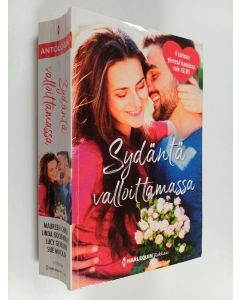 Kirjailijan Lucy Gordon & Maureen Child ym. käytetty kirja Sydäntä valloittamassa : Sydämen kaupat ; Suloisin voitto ; Lasisydän ; Oman tien kulkija