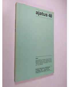 käytetty kirja Ajatus 48 : filosofisen yhdistyksen vuosikirja