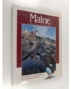 Kirjailijan Falcon Press & Bill Caldwell käytetty kirja Maine on My Mind