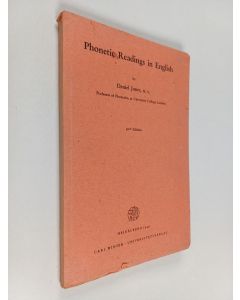 Kirjailijan Daniel Jones käytetty kirja Phonetic readings in English