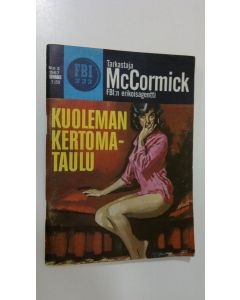 käytetty teos Tarkastaja McCormick 3/1967 : Kuoleman kertomataulu