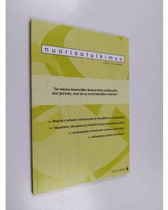 käytetty kirja Nuorisotutkimus 1/2015