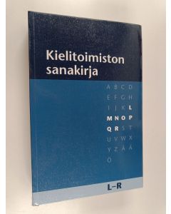 käytetty kirja Kielitoimiston sanakirja, 2. osa - L-R