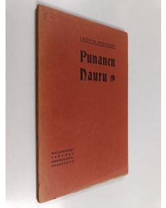 Kirjailijan Tauno Tietäväinen käytetty kirja Punainen nauru