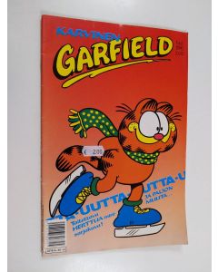 Kirjailijan Jim Davis käytetty teos Garfield 1/1990