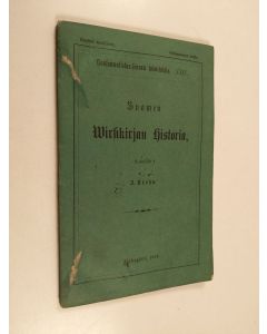 Kirjailijan Julius Krohn käytetty kirja Suomalaisen wirsikirjan historia