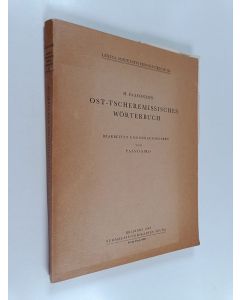 Kirjailijan H. Paasonens käytetty kirja Lexica societatis fenno-ugricae 11 : ost-tscheremissisches wörterbuch