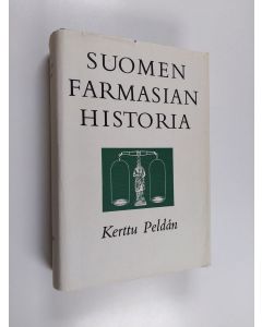 Kirjailijan Kerttu Peldan käytetty kirja Suomen farmasian historia