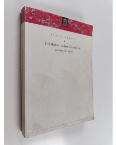 Kirjailijan Jarno Tepora käytetty kirja Johdatus esineoikeuden perusteisiin