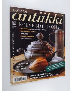 käytetty kirja Glorian antiikki Talvi 1996