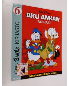 Kirjailijan Walt Disney käytetty kirja Maailman rikkain mies ja muita Aku Ankan parhaita