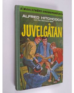 Kirjailijan Alfred Hitchcock käytetty kirja Juvelgåtan