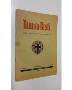 käytetty teos Ruusu-risti 5/1954 : totuudenetsijäin aikakauskirja