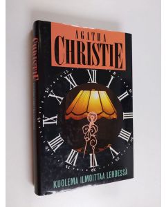 Kirjailijan Agatha Christie käytetty kirja Kuolema ilmoittaa lehdessä