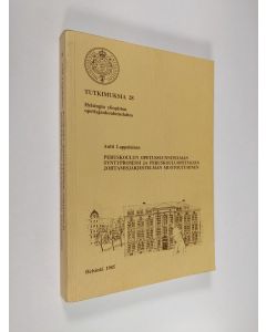 Kirjailijan Antti Lappalainen käytetty kirja Peruskoulun opetussuunnitelman syntyprosessi ja peruskouluopetuksen johtamisjärjestelmän muotoutuminen