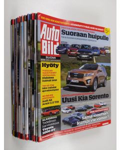 käytetty teos Auto Bild Suomi vuosikerta 2014 (puuttuu nro 15)