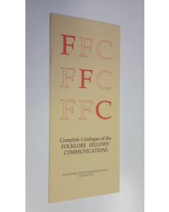 käytetty teos FFC : complete catalogue of the Folklore Fellows' communications (ERINOMAINEN)