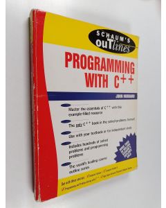 Kirjailijan John R. Hubbard käytetty kirja Schaum's outline of theory and problems of programming with C++ - Programming with C++