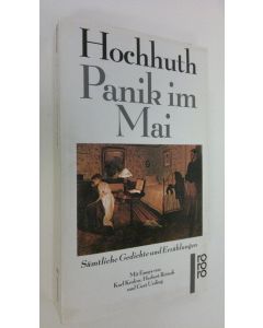 Kirjailijan Rolf Hochhuth käytetty kirja Panik im Mai
