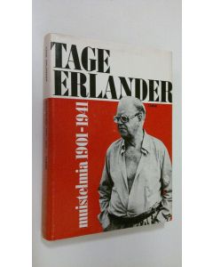 Kirjailijan Tage Erlander käytetty kirja Muistelmia 1901-1941