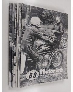 käytetty teos Motoristi 1-6/1981 (vuosikerta) : Moottoripyöräkerho 69 ry.