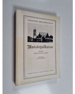 Kirjailijan Wilhelm Palmroth käytetty kirja Kertomus Hauhon seurakunnan vaiheista