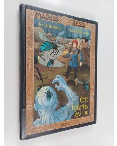 Kirjailijan Jo Salmson käytetty kirja Ett hjärta av is