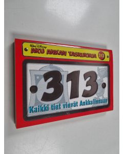 Kirjailijan Walt Disney käytetty kirja Kaikki tiet vievät Ankkalinnaan