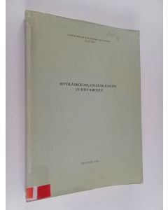 käytetty kirja Sotilasrikoslainsäädännön uudistaminen