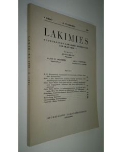 käytetty kirja Lakimies 1969 nro 2