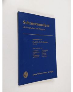Kirjailijan R. Janzen käytetty kirja Schmerzanalyse als Wegweiser zur Diagnose