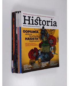 käytetty kirja historia 2-10/2013 (Numero 3 puuttuu)