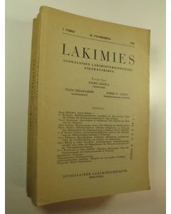Tekijän Jouko Halila  käytetty kirja Lakimies, 64. vuosikerta (1966), numerot 1-8 (numerot 4 ja 5 samassa vihossa) : suomalaisen lakimiesyhdistyksen aikakauskirja